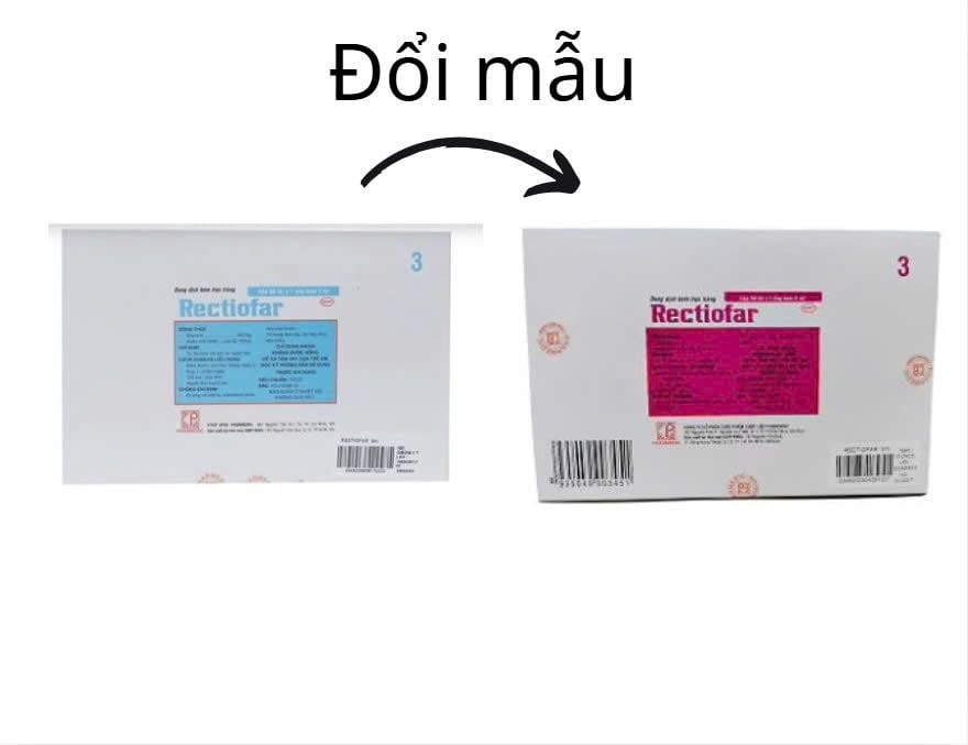 Rectofar Rectiofar-3ml-Pharmedic-(H/50túi)- – SHOPTHUOC