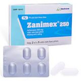 Zanimex 250Mg Imexpharm (H/10V) (viên nén bao phim)