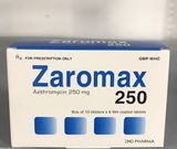 Zaromax Azithromycin 250Mg Dhg Pharma (H/60V)