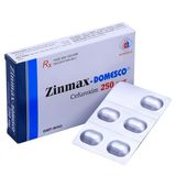 Zinmax Cefuroxim 250mg Domesco (H/10v) (viên nén)