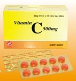 Vitamin C 500Mg Tablet Vidipha (H/100V)