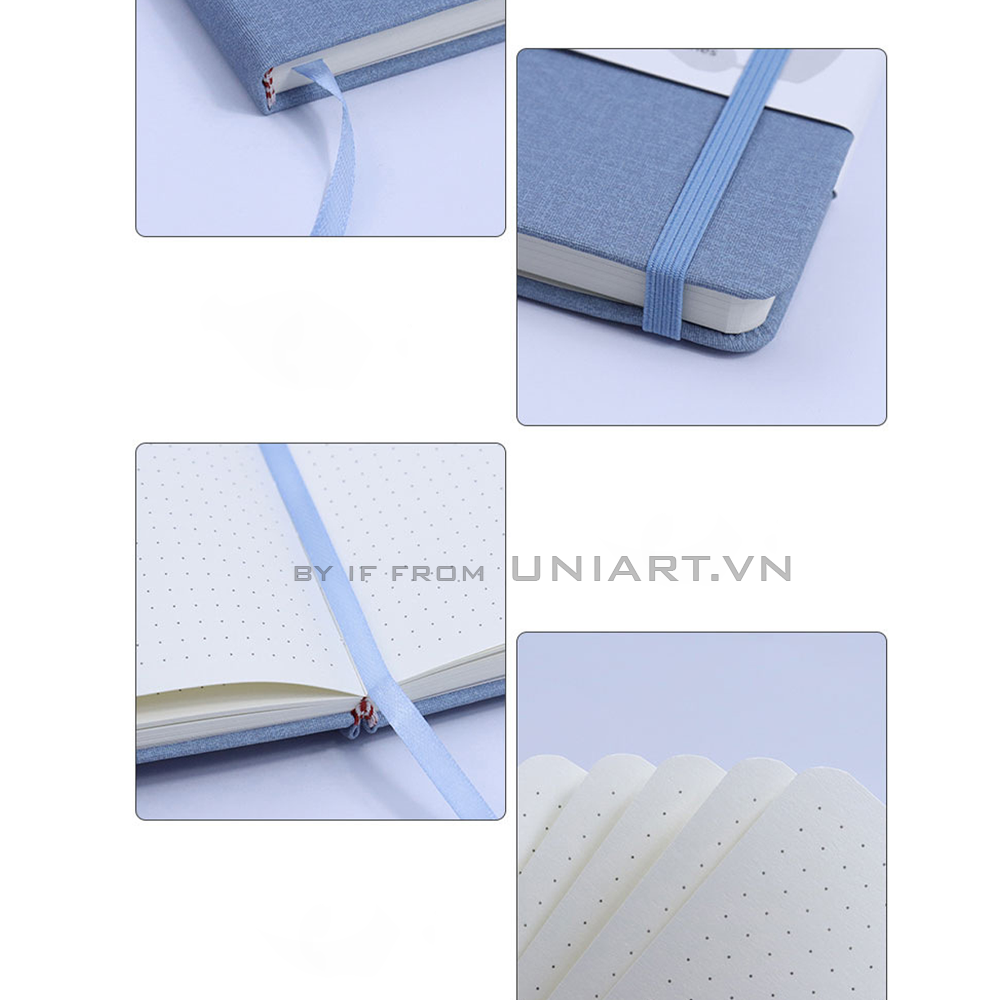  Sổ tay Bullet Dotted Journal A5 160 trang/100gsm 