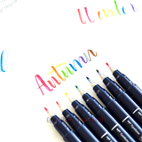  Tombow Fudenosuke Brush Pen 