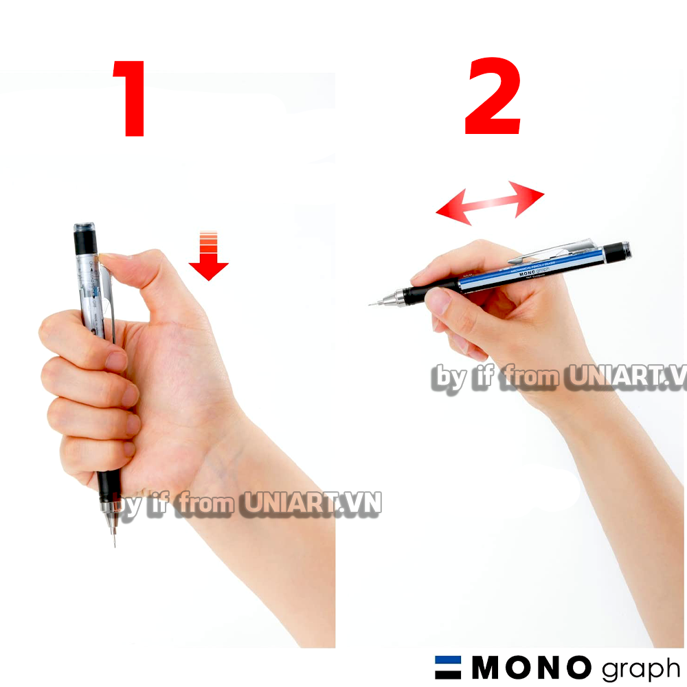  Tombow Mono Graph cao cấp Nhật Bản ngòi 0.5mm 