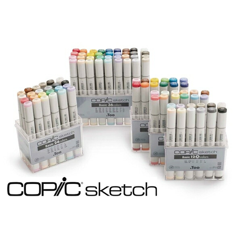  Marker Copic Sketch bản quốc tế 36 màu (HÀNG ORDER) 