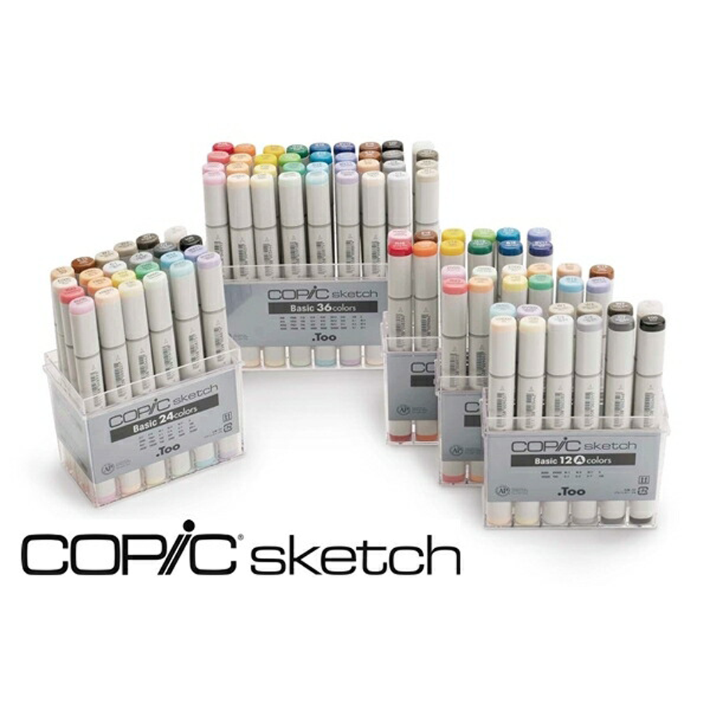  Marker Copic Sketch bản quốc tế 72 màu (HÀNG ORDER) 