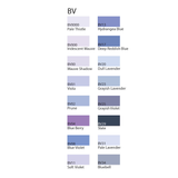  Copic Ink Blue Violet ( BV ) series 