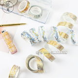  Washi Tape Cổ Trang Sơn Son Thiếp Vàng 