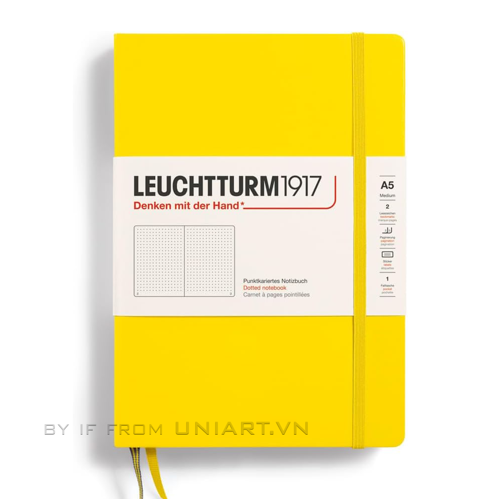 Sổ tay cao cấp LEUCHTTURM1917 Medium (A5) Lemon 