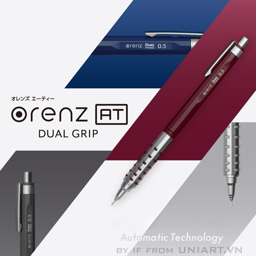  Bút chì bấm Pentel Orenz Nero AT 0.5mm New 