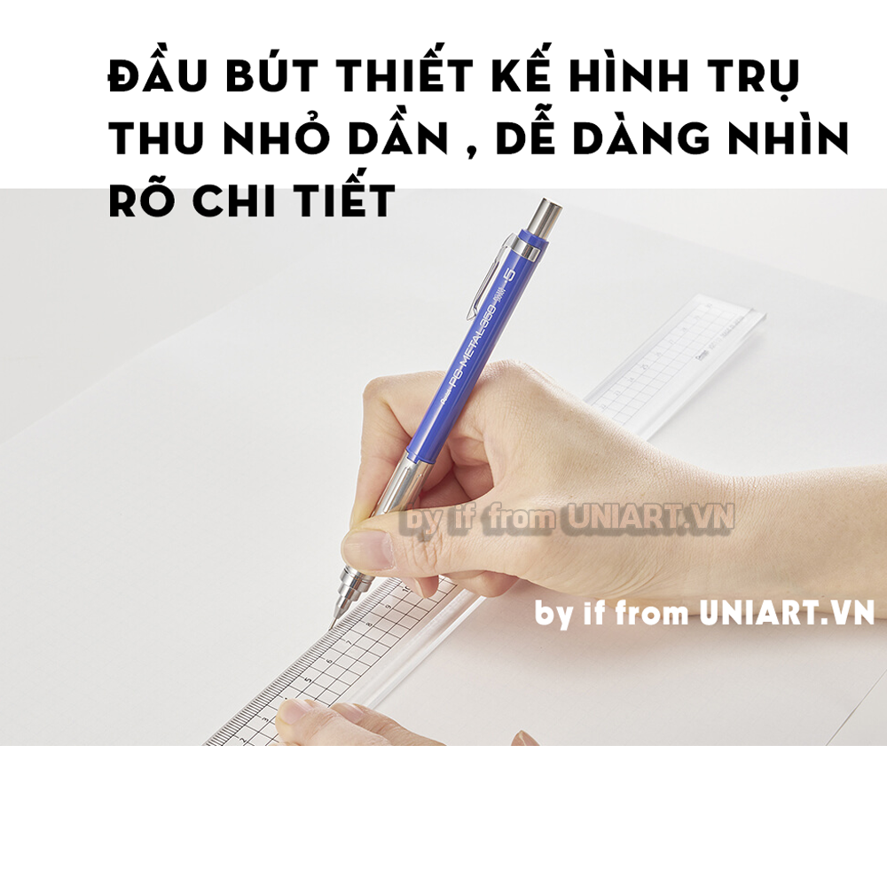  Bút chì bấm PENTEL PG-METAL 350 (Model 2021) 