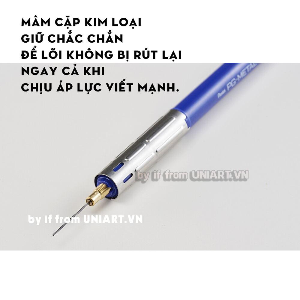  Bút chì bấm PENTEL PG-METAL 350 (Model 2021) 