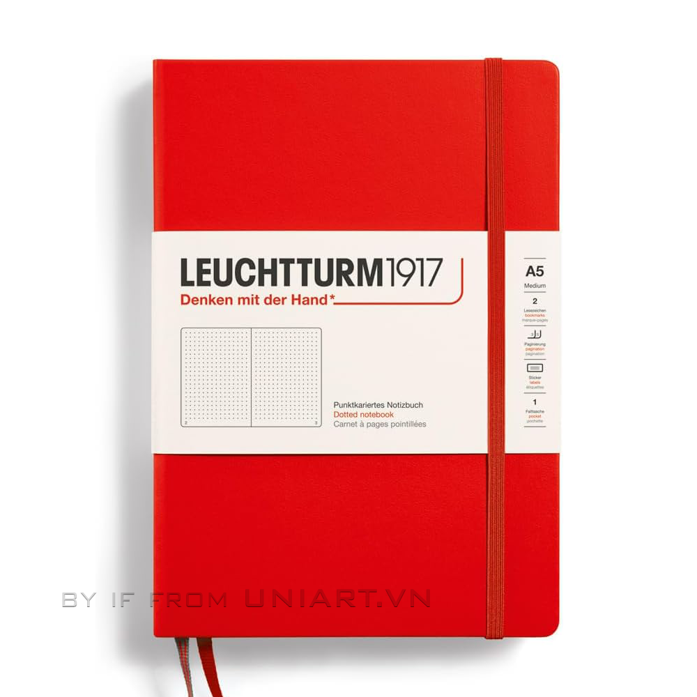  Sổ tay cao cấp LEUCHTTURM1917 Medium (A5) Red 