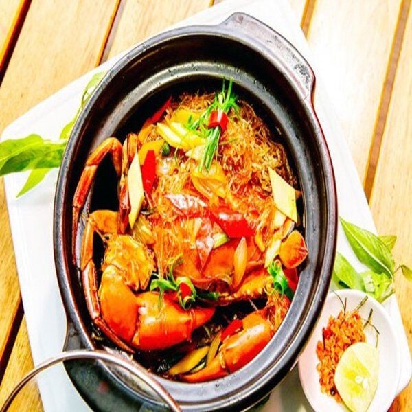  Miến xào cua (150k/phần) 