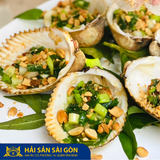 sò dương nướng mỡ hành