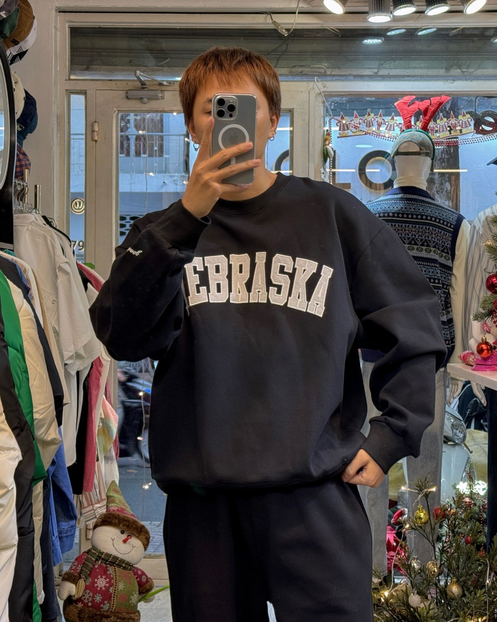  ÁO SWEATSHIRT 2367 ĐEN 