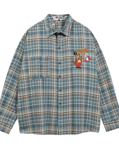  ÁO SƠ MI 1292 KẺ XANH 