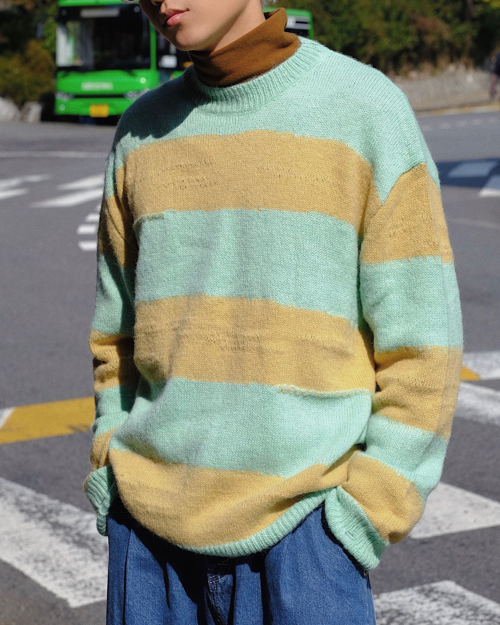  ÁO SWEATSHIRT 9030 XANH 