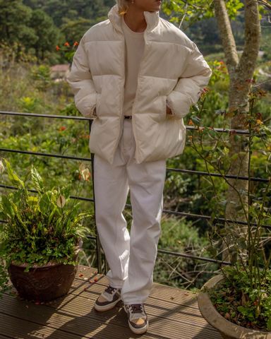  ÁO PHAO 3330 TRẮNG KEM 