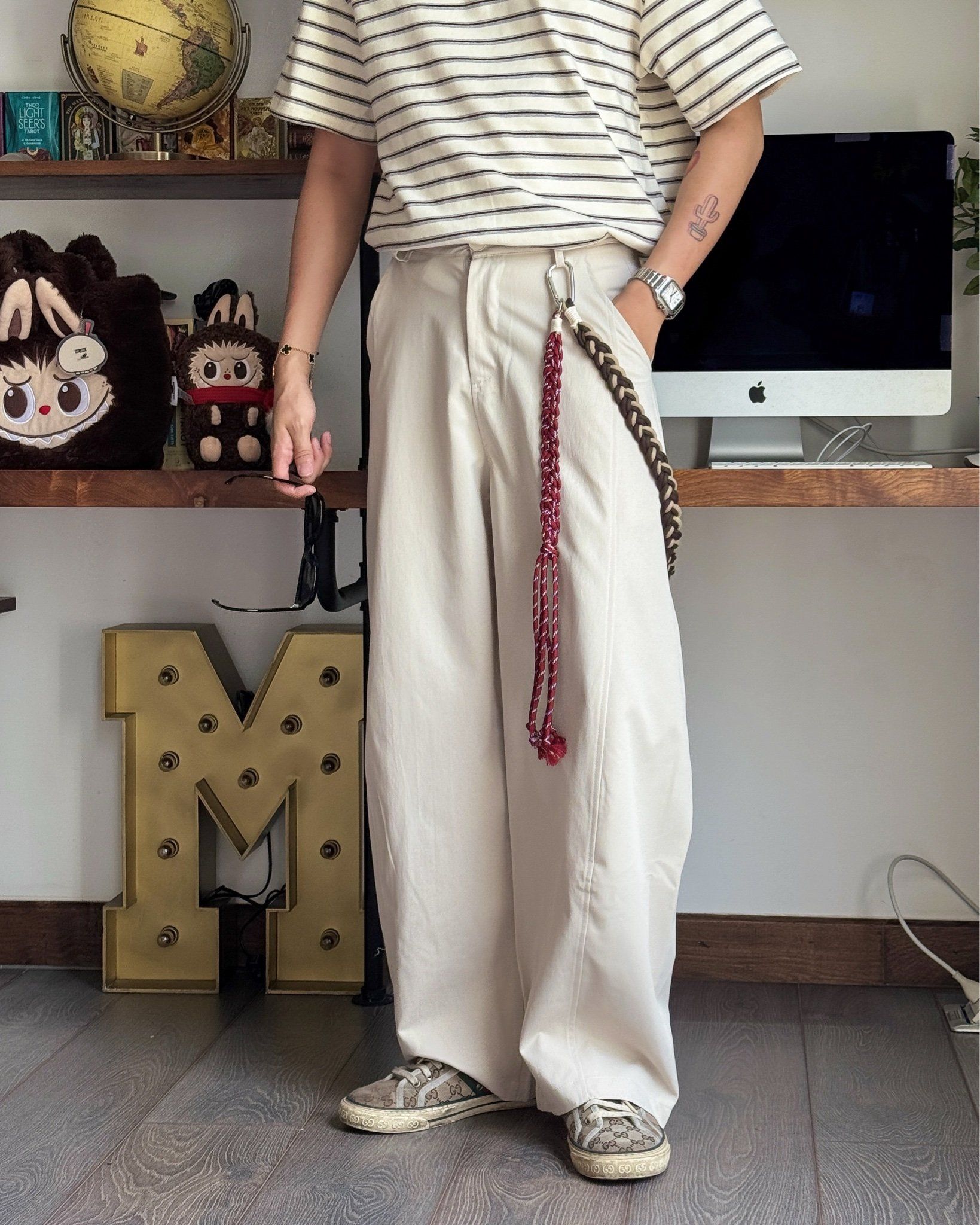  WIDE LEG TROUSER 2178 CREAM 