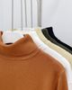  ÁO 832 NÂU CAM HIGHNECK SWEATER 
