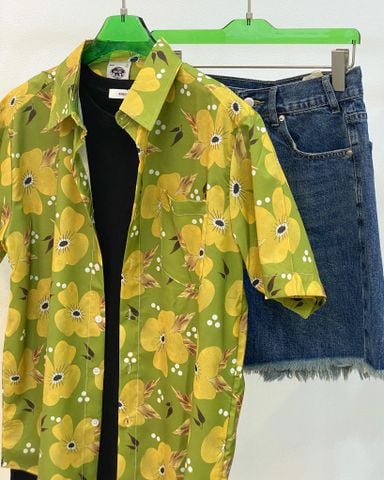  SƠ MI 3535 XANH LÁ 