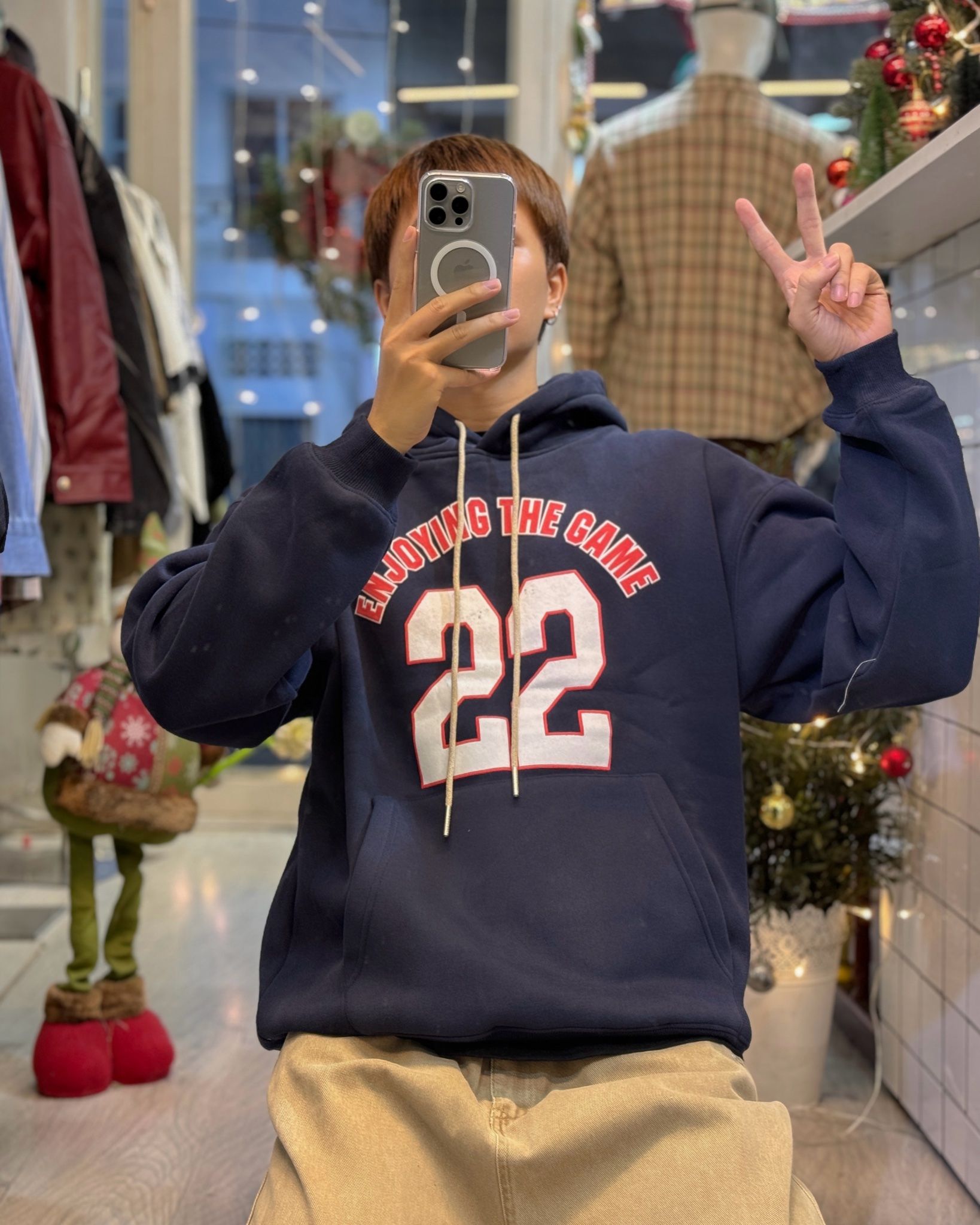  ÁO HOODIE 711 XANH DƯƠNG 