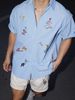  SHIRT 25084 BLUE 
