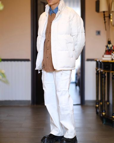  ÁO PHAO 3319 TRẮNG KEM 