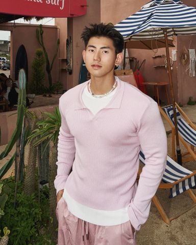  ÁO SWEATSHIRT M100 HỒNG 