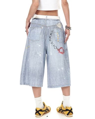  SHORT 70473 DENIM 