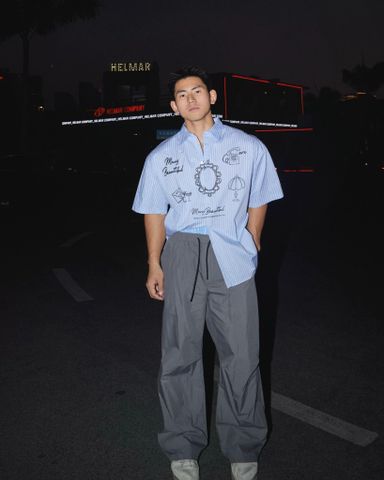  SHIRT 327 BLUE STRIPES 