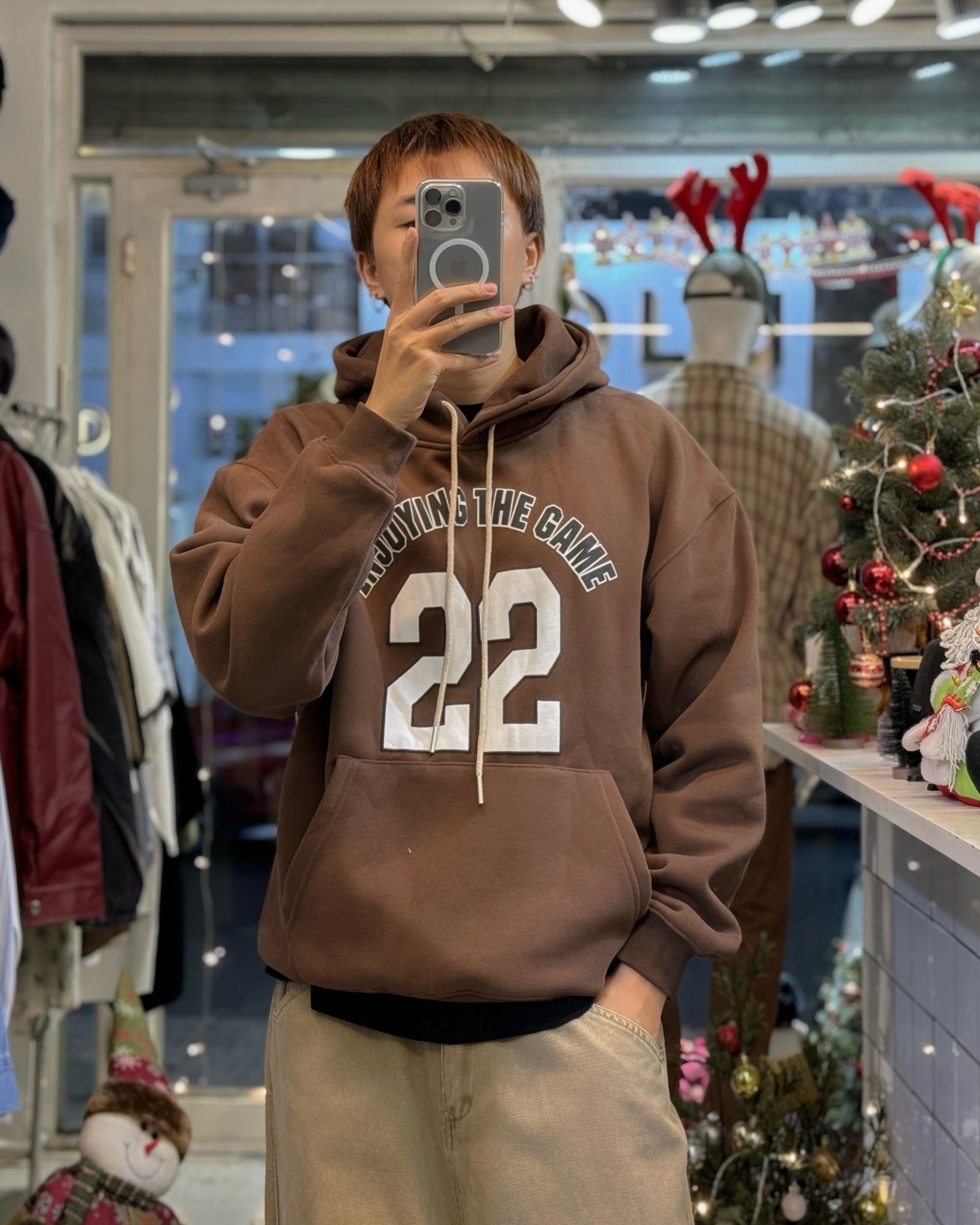  ÁO HOODIE 711 NÂU 