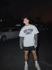  ÁO SWEATSHIRT 128 XÁM 
