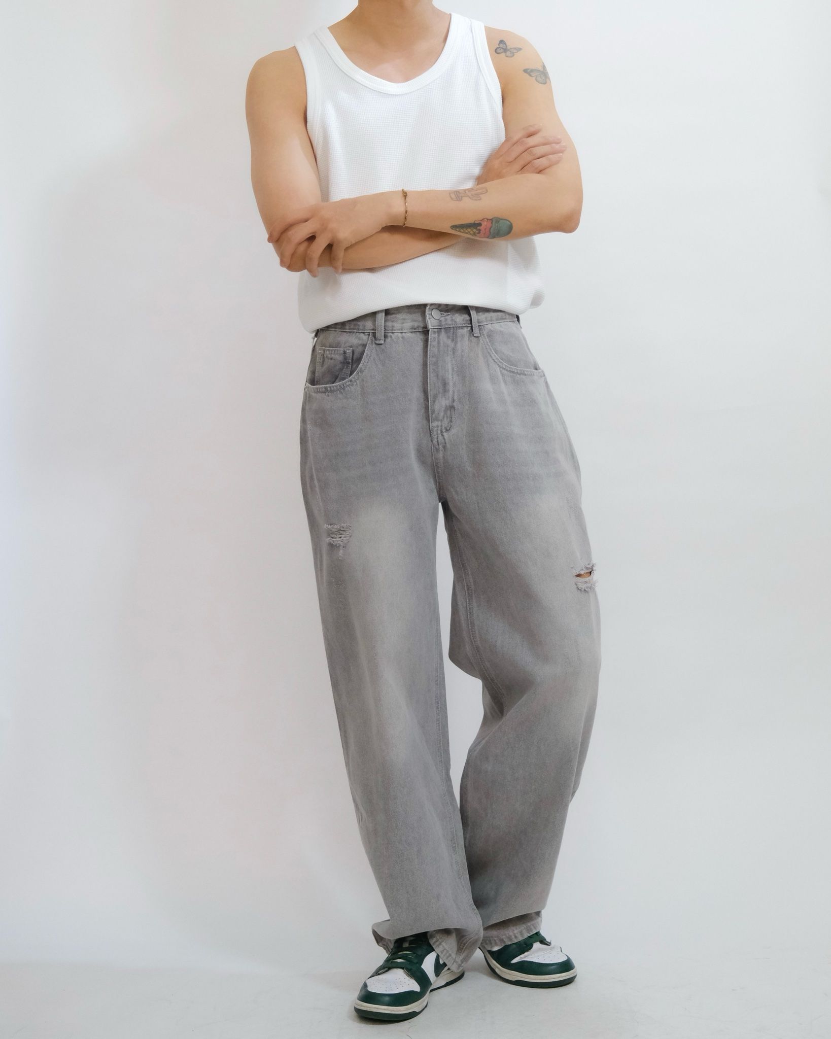  ÁO TANK TOP 6883 TRẮNG 
