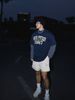  ÁO SWEATSHIRT 128 XANH TÍM THAN 