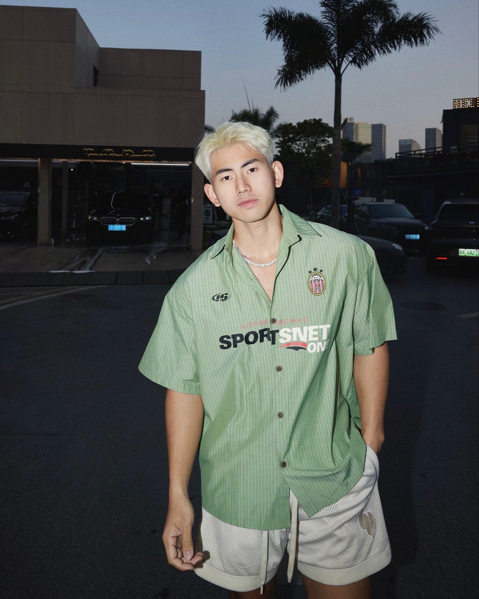  SHIRT 376 AVOCADO GREEN 