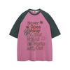  T-SHIRT 087 PINK GREEN 