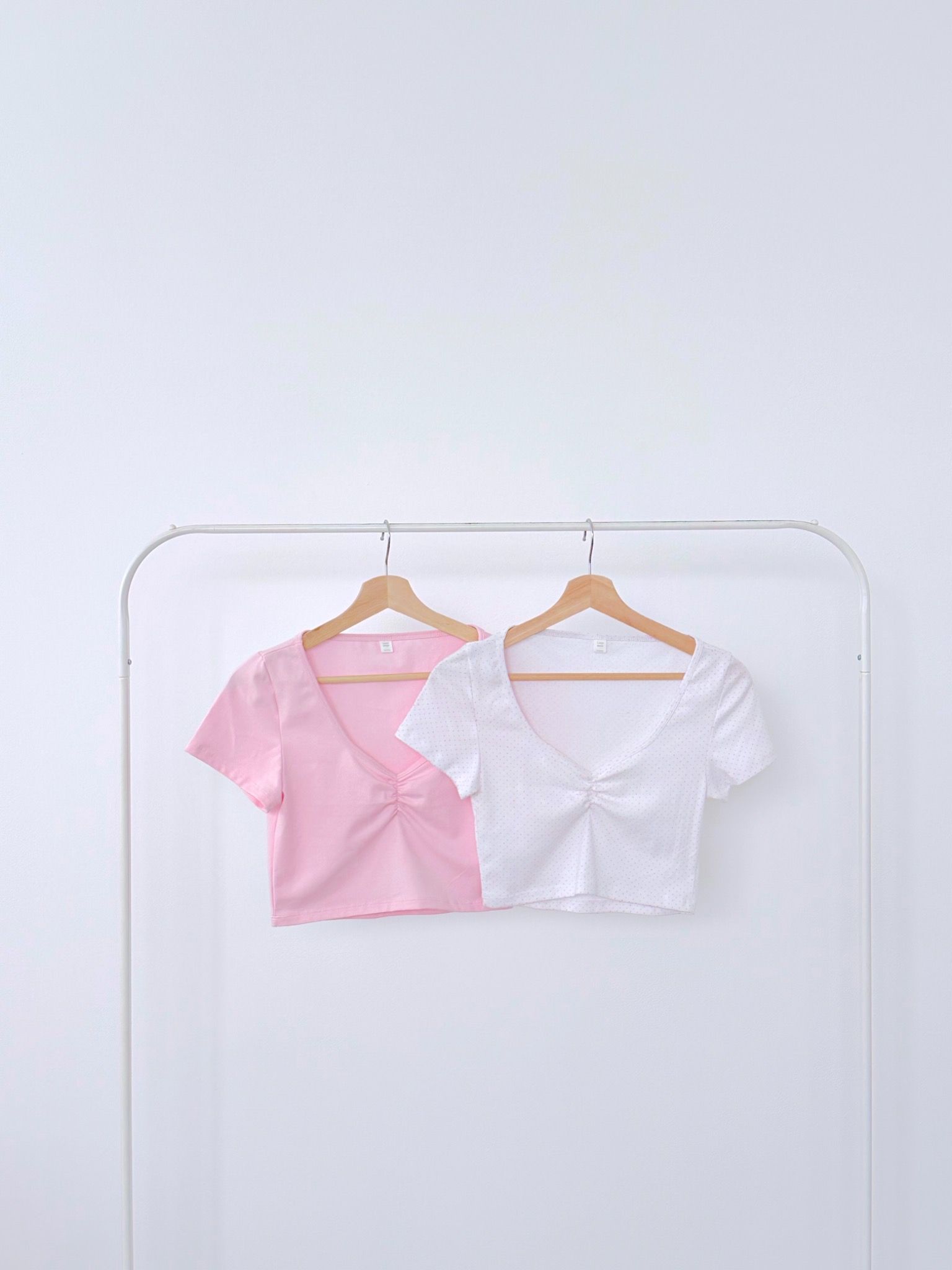 Áo Doll Tee - Hồng Pastel