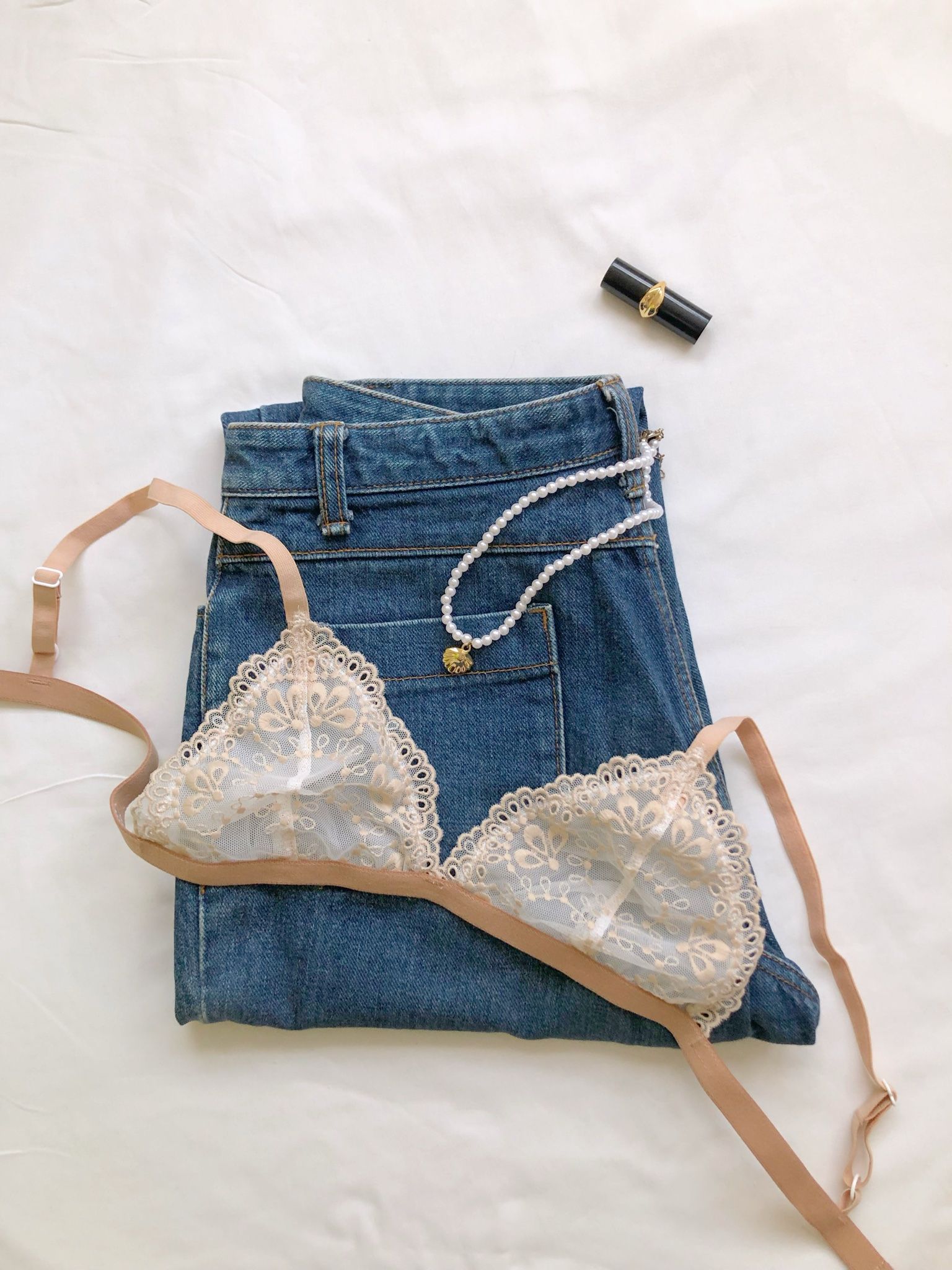 Áo Ren Mocha dây mảnh