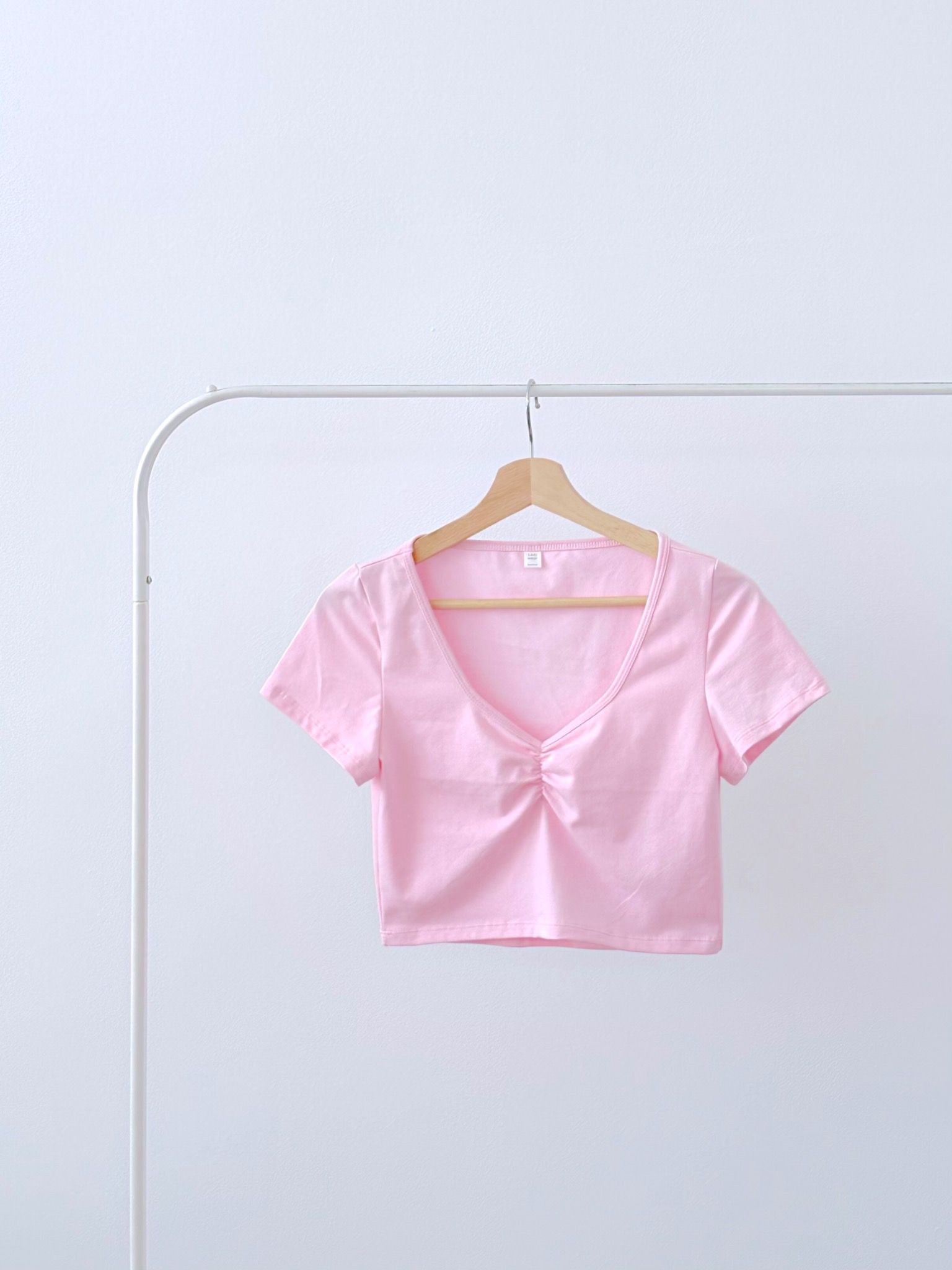 Áo Doll Tee - Hồng Pastel