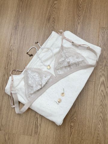  Áo Ren HOA VINTAGE dây mảnh 