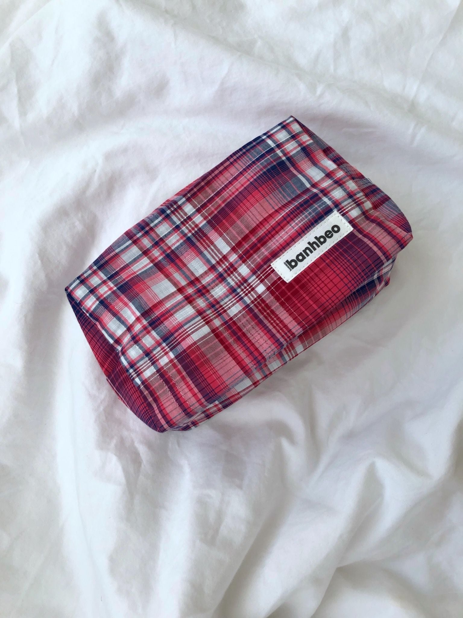 Túi Đựng Lum La - Caro Đỏ