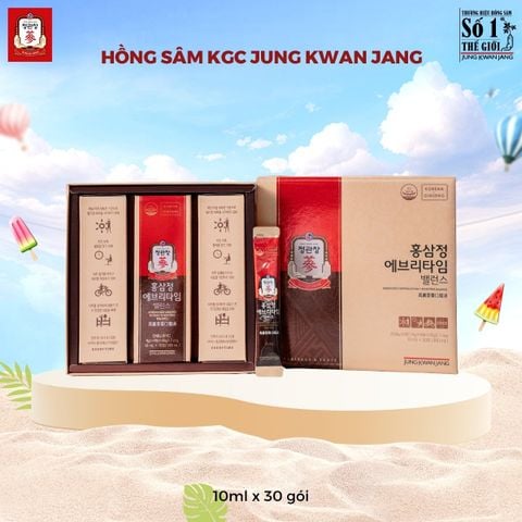 Tinh Chất Hồng Sâm Pha Sẵn KGC Extract Everytime Balance 10ml x 30 Gói