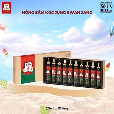 Nước Uống Hồng Sâm KGC Jung Kwan Jang Vital Tonic (Hwal Gi Ruk) (20ml x 10 Ống)