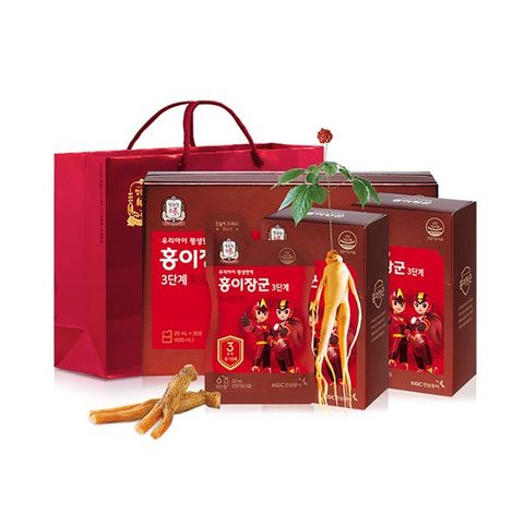 Hồng Sâm Trẻ Em KGC Cheong Kwan Jang Giai đoạn 3 (8-10 tuổi) (20ml x 30 gói)