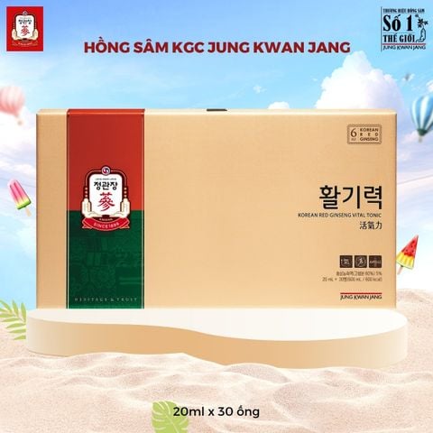 Nước Hồng Sâm KGC Vital Tonic  20ml x 30 Chai