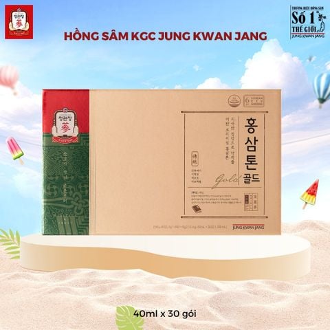 Nước Hồng Sâm Pha Sẵn KGC Tonic Gold 40 ml x 30 Gói