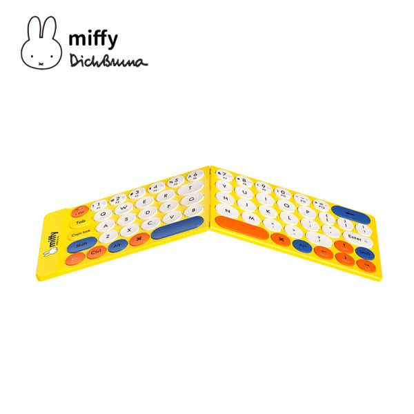  BÀN PHÍM GẬP KHÔNG DÂY MIPOW MIFFY MINI SLIM-FOLD MỎNG NHẤT THẾ GIỚI 3,5 MM CHỐNG NƯỚC KIÊM TÚI GIÁ ĐỠ 