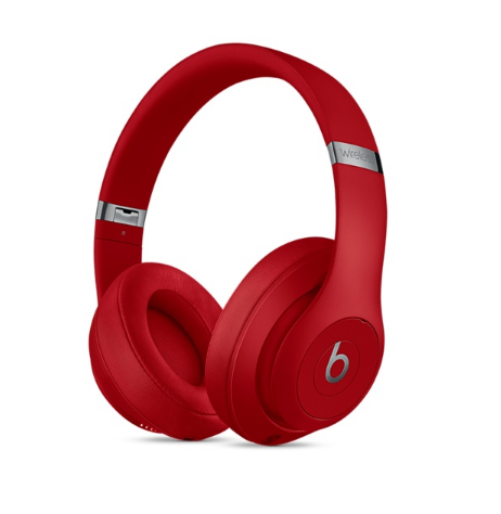  Beats Studio 3 Wireless Over‑Ear Headphones — Red 